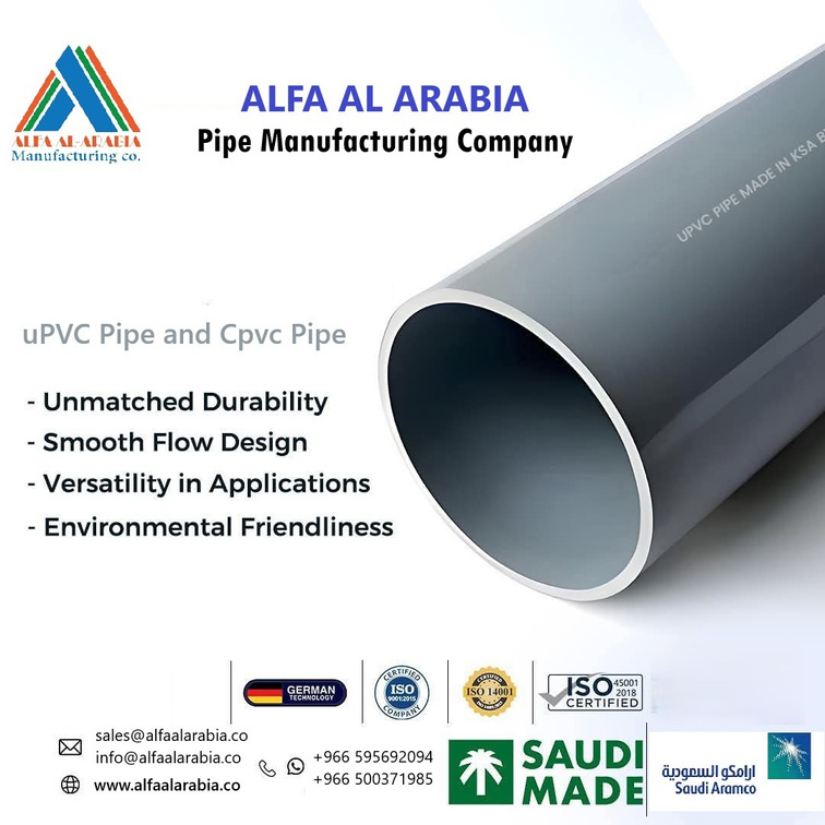 ALFA polymer pipe systems presentation imagery